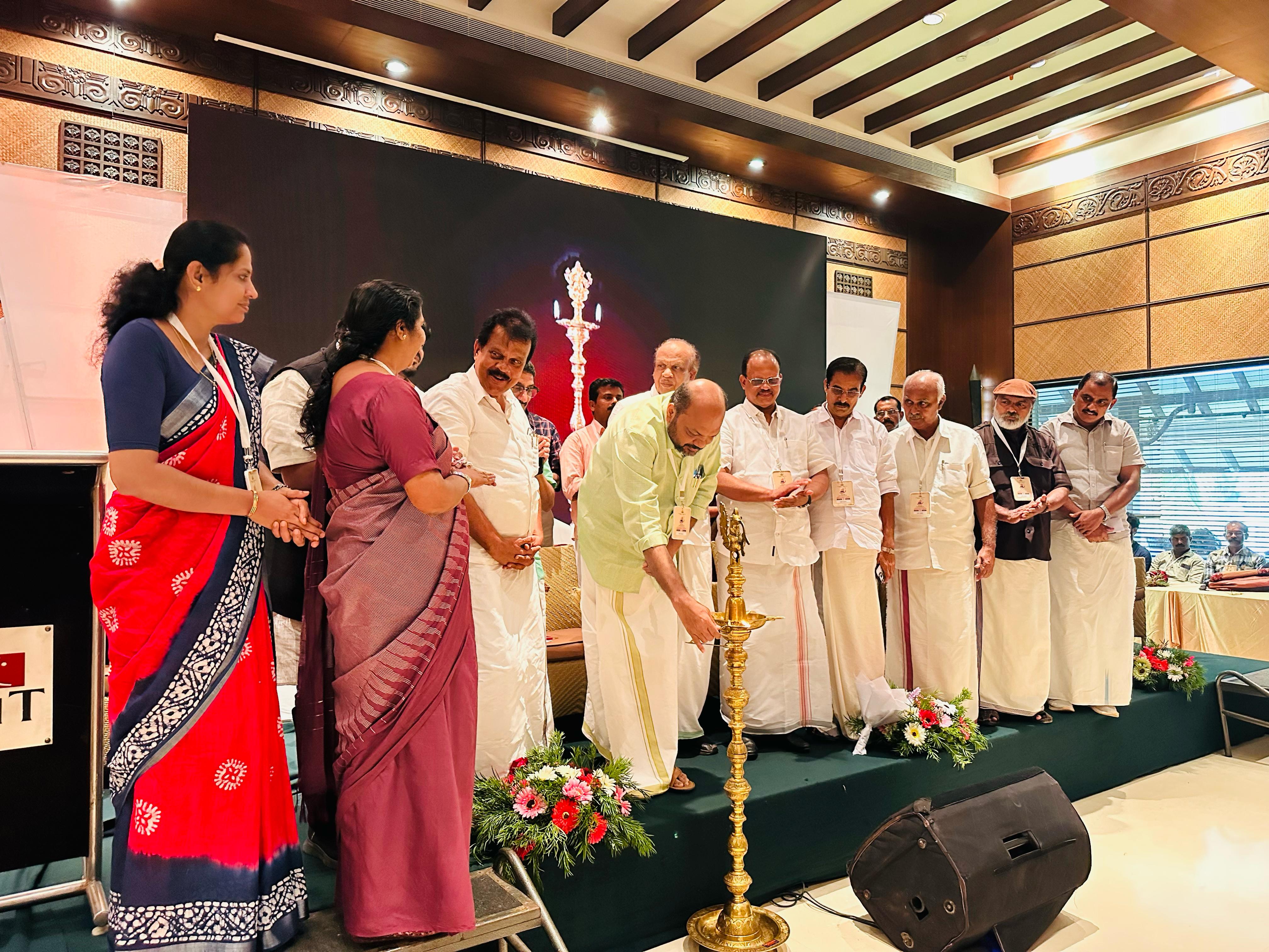 Inaugration by Minister P.Rajeev